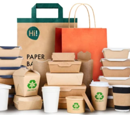 Cajas, etiquetas, y bolsas de papel ecològico