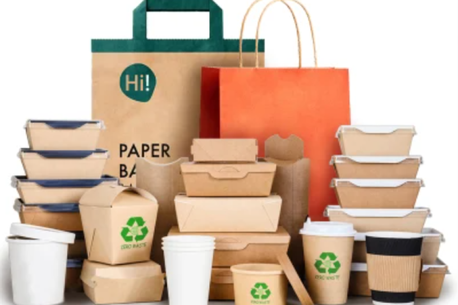 Cajas, etiquetas, y bolsas de papel ecològico